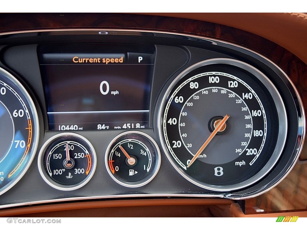 2013 Bentley Continental GTC V8 Standard Continental GTC V8 Model Gauges Photos