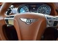 2013 Bentley Continental GTC V8 Cream/New Market Tan Interior Steering Wheel Photo