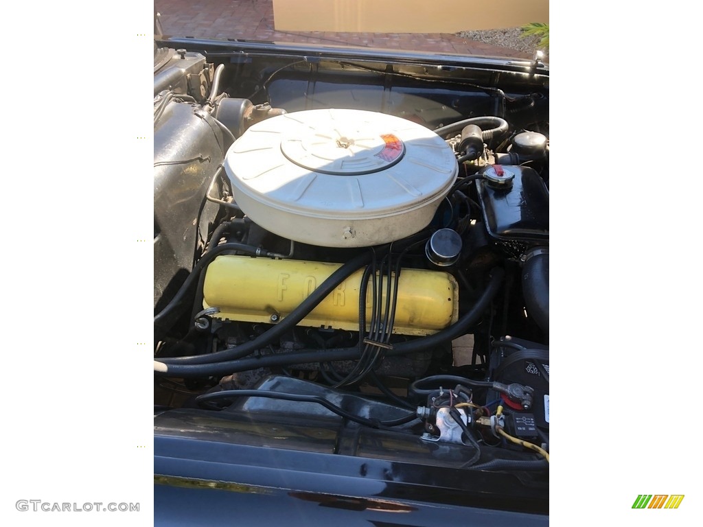 1960 Ford Thunderbird Convertible Engine Photos