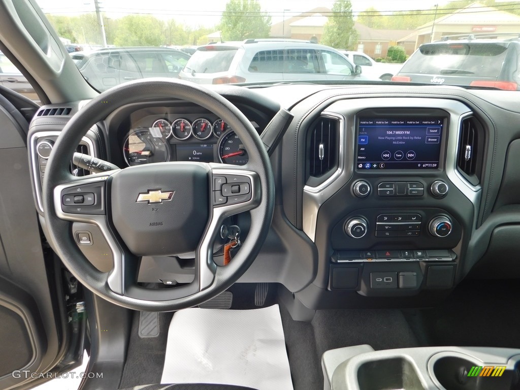 2020 Silverado 1500 LT Crew Cab 4x4 - Shadow Gray Metallic / Jet Black photo #3