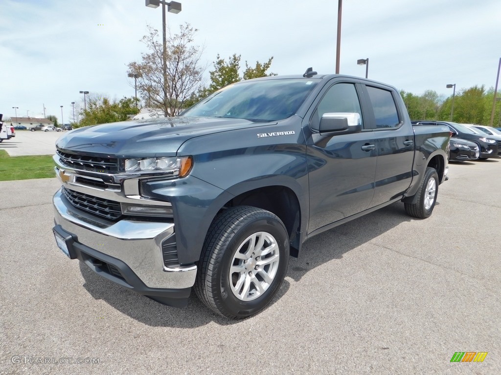 2020 Silverado 1500 LT Crew Cab 4x4 - Shadow Gray Metallic / Jet Black photo #5