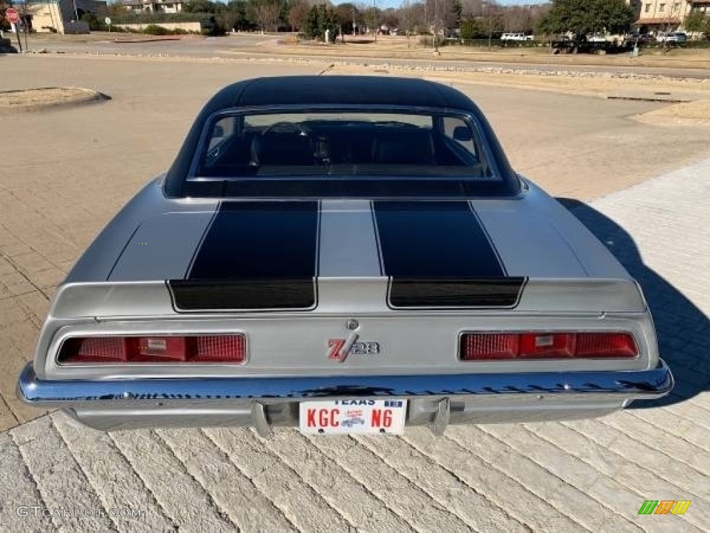 1969 Camaro Z28 Coupe - Silver Metallic / Black photo #9