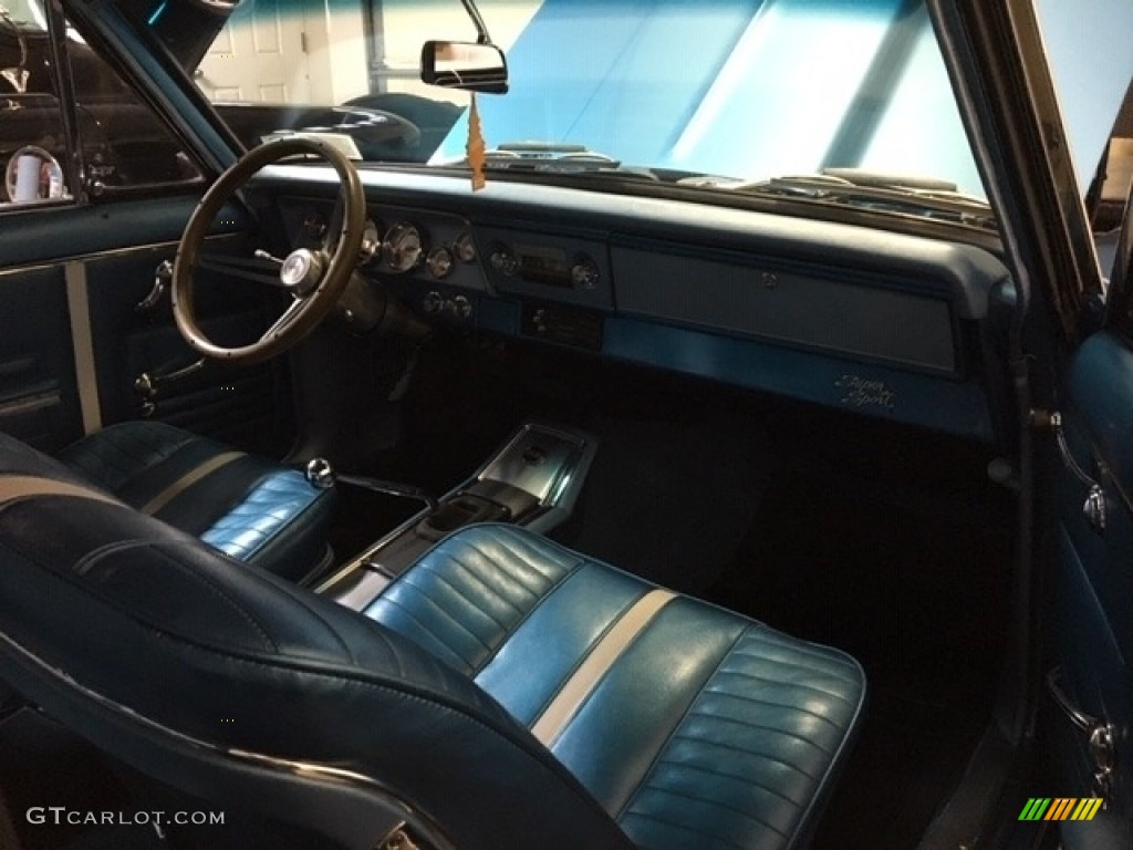 1967 Chevrolet Chevy II Nova Super Sport Coupe Interior Color Photos
