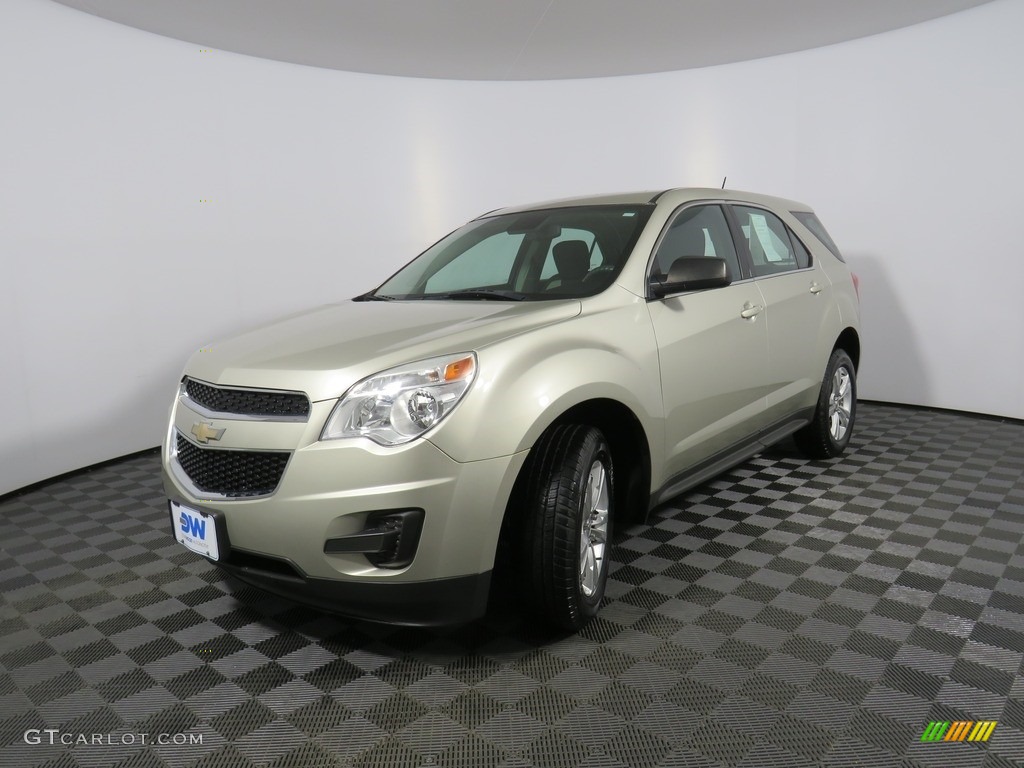 2015 Equinox LS AWD - Champagne Silver Metallic / Light Titanium/Jet Black photo #7