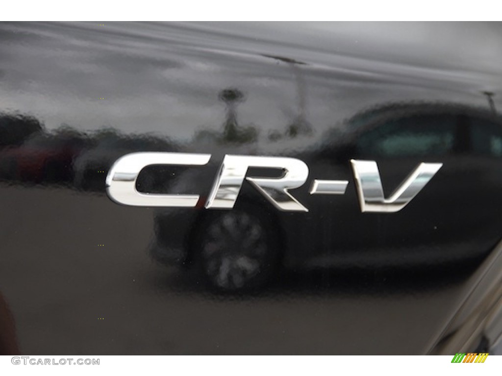 2020 CR-V EX - Crystal Black Pearl / Black photo #3