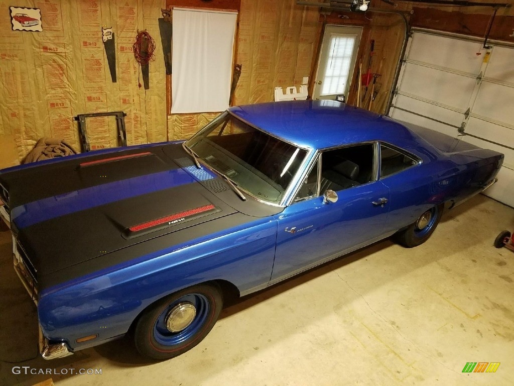 B 5 Blue 1969 Plymouth Road Runner 2 Door Coupe Exterior Photo #138741417
