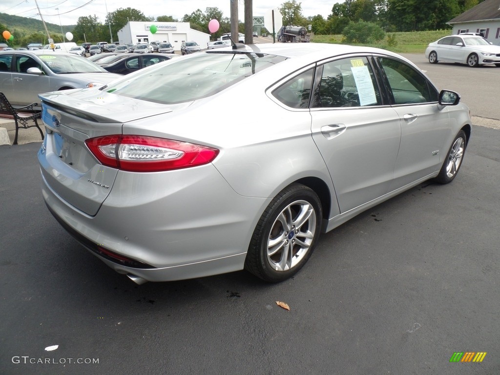 2016 Fusion Energi Titanium - Ingot Silver Metallic / Charcoal Black photo #7