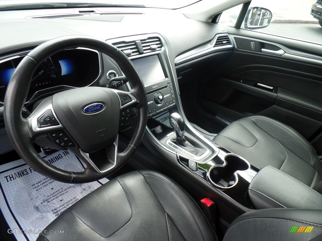 2016 Ford Fusion Energi Titanium Interior Color Photos