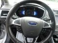 Charcoal Black 2016 Ford Fusion Energi Titanium Steering Wheel