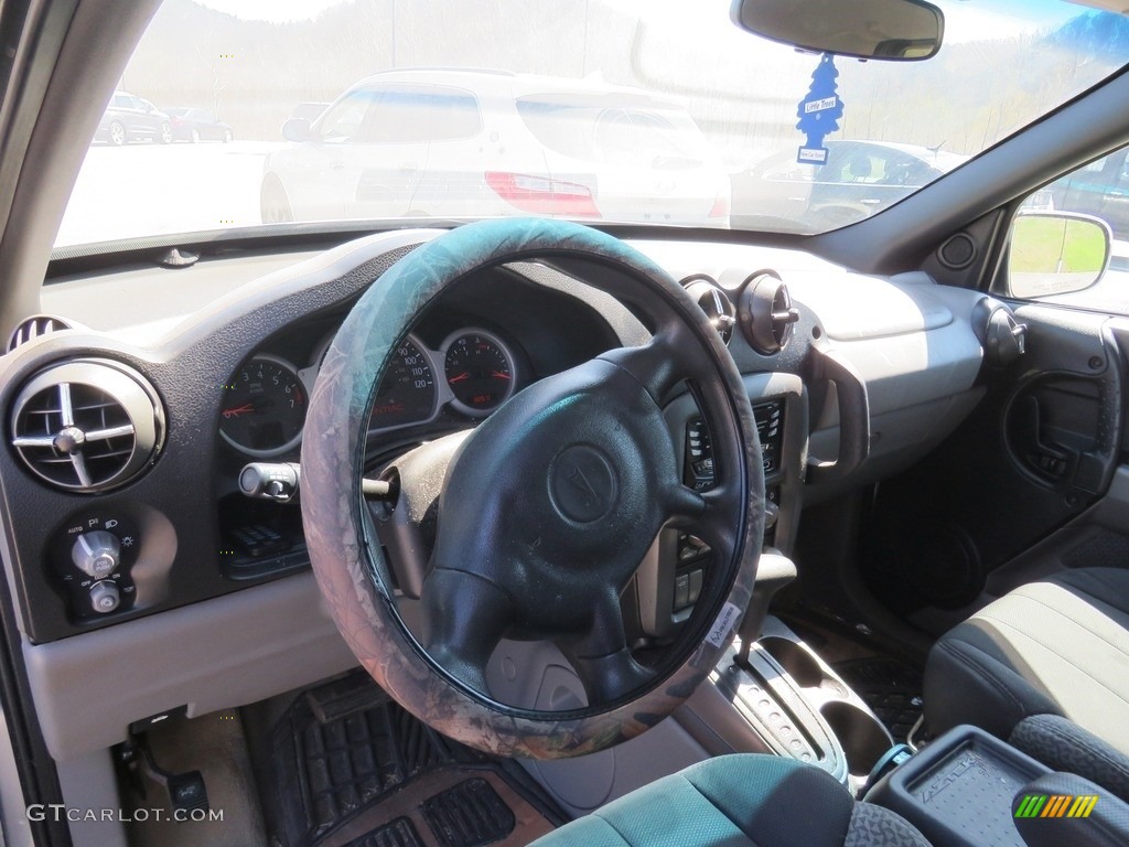 2005 Aztek AWD - Liquid Silver Metallic / Dark Gray photo #13