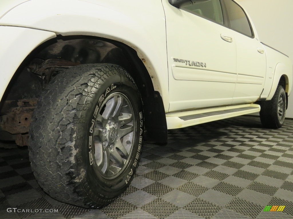 2004 Tundra SR5 Double Cab 4x4 - Natural White / Oak photo #8