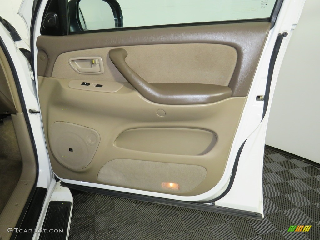 2004 Tundra SR5 Double Cab 4x4 - Natural White / Oak photo #23