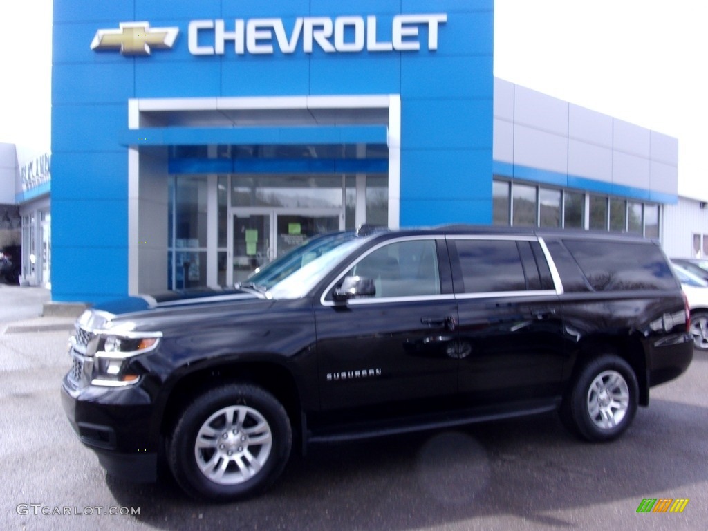 2020 Suburban LS 4WD - Black / Jet Black photo #4