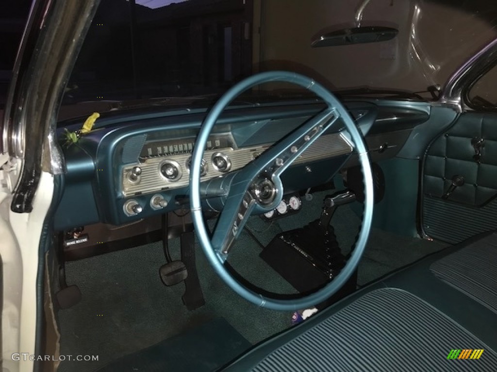 1962 Impala  - White / Aqua Blue photo #2