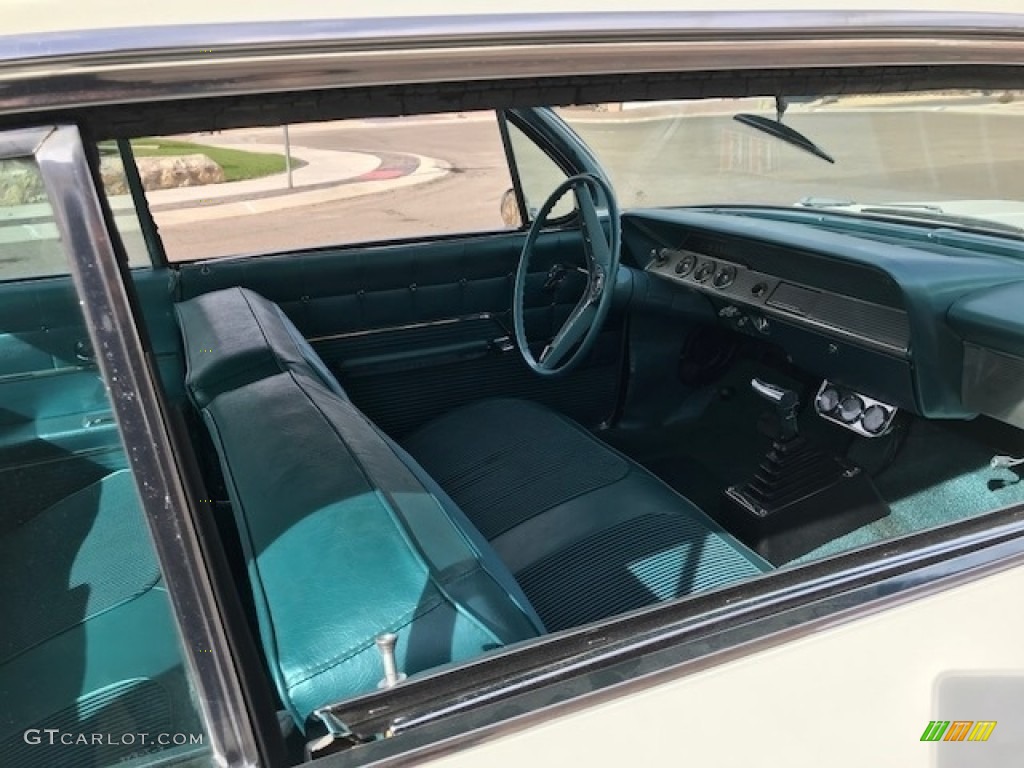 1962 Impala  - White / Aqua Blue photo #4