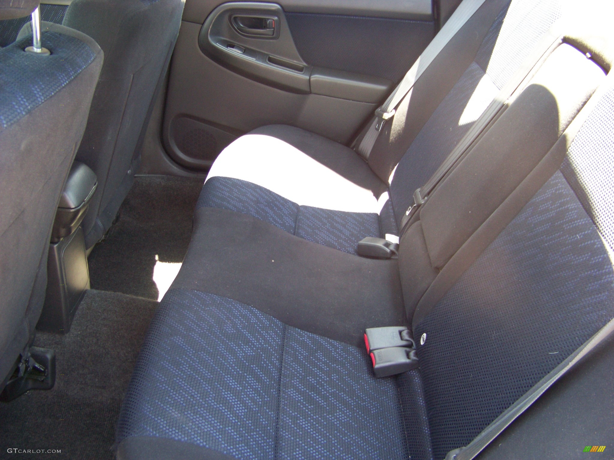 2003 Impreza WRX Sedan - Sonic Yellow / Grey/Blue photo #14