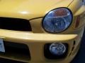 2003 Sonic Yellow Subaru Impreza WRX Sedan  photo #16