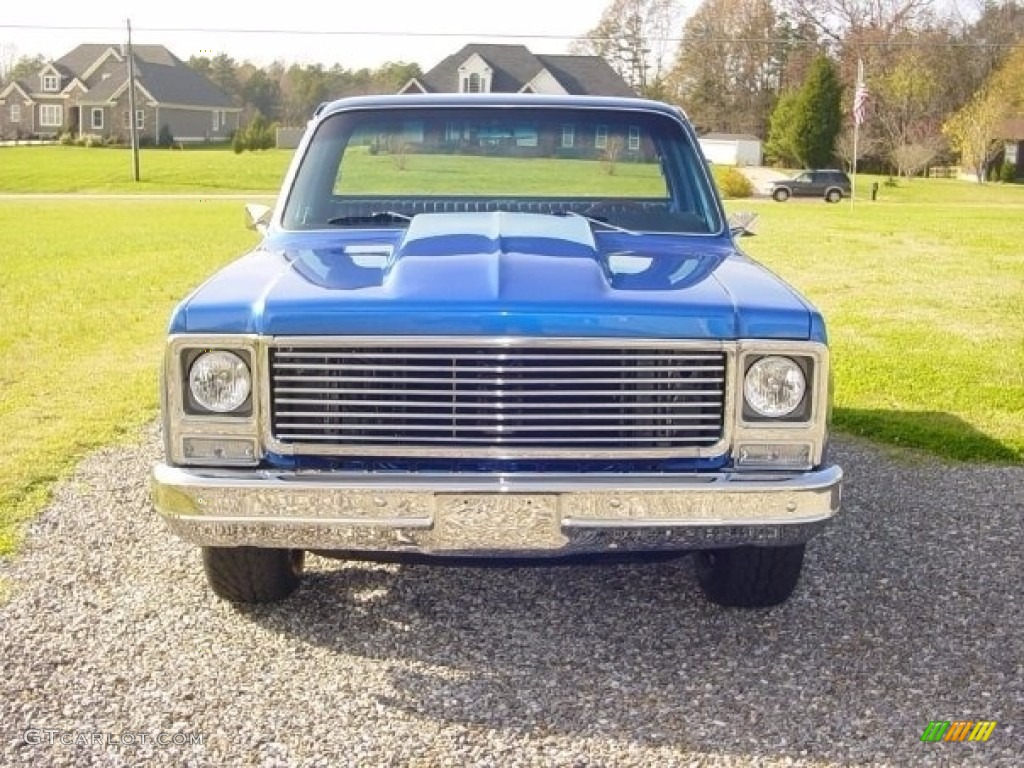 Custom Blue Flame 1979 Chevrolet C/K C10 Custom Deluxe Regular Cab Exterior Photo #138745041