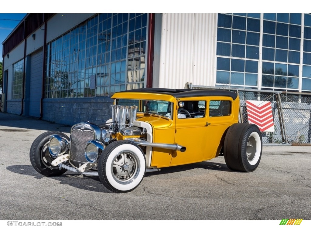 Solar Gold 1931 Ford Model A Custom Hot Rod Exterior Photo #138745208