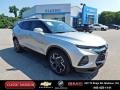 2020 Silver Ice Metallic Chevrolet Blazer RS AWD  photo #1