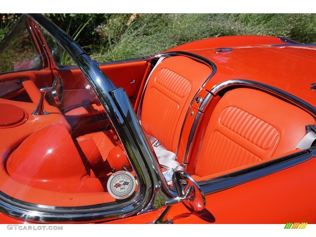 1958 Corvette Convertible - Red / Red photo #11