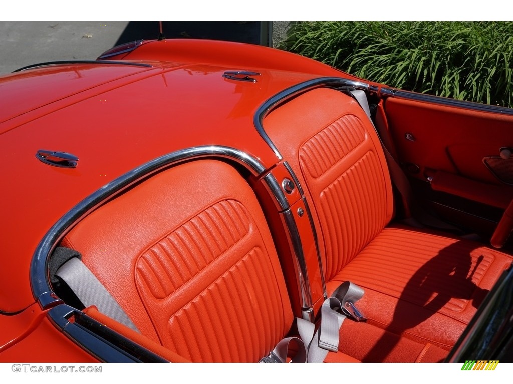 1958 Corvette Convertible - Red / Red photo #12