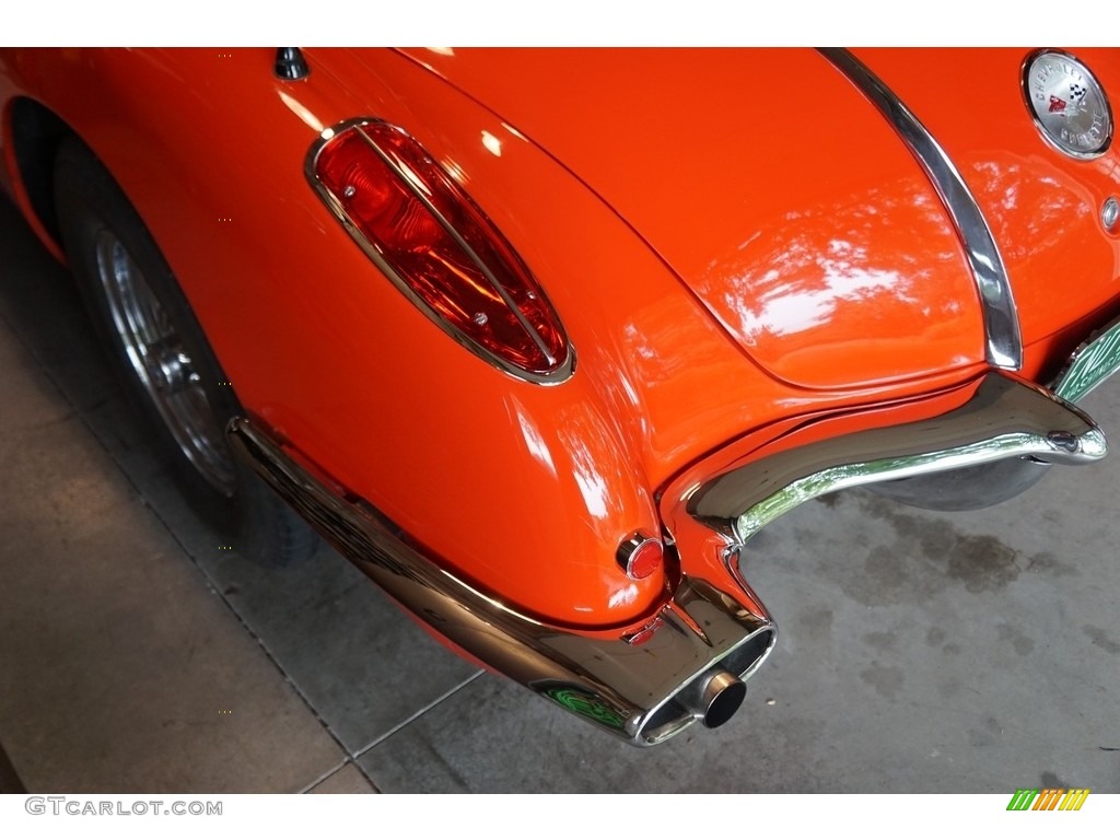 1958 Corvette Convertible - Red / Red photo #15