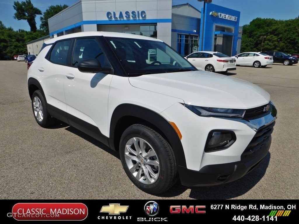 2021 TrailBlazer LS AWD - Summit White / Jet Black photo #1