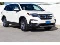 2020 Platinum White Pearl Honda Pilot EX  photo #1