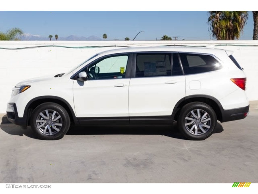 Platinum White Pearl 2020 Honda Pilot EX Exterior Photo #138746541
