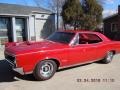 1966 Montero Red Pontiac GTO Hardtop  photo #3