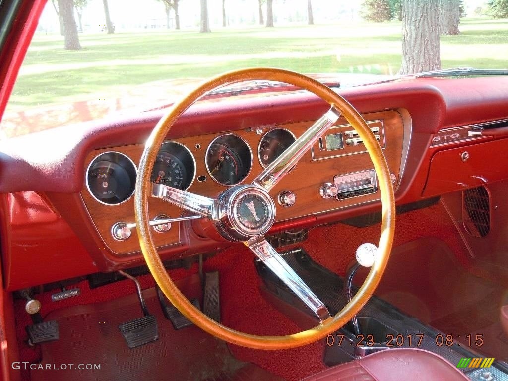 1966 Pontiac GTO Hardtop Steering Wheel Photos