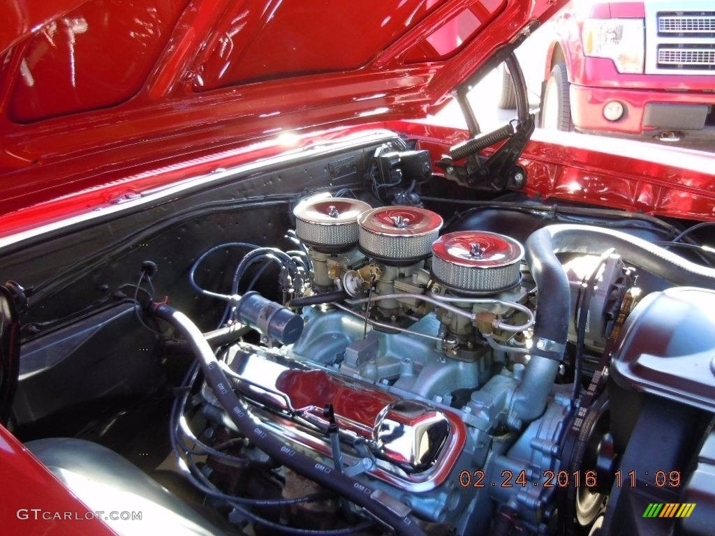1966 Pontiac GTO Hardtop 389 cid OHV 16-Valve Tri-Power V8 Engine Photo #138746898