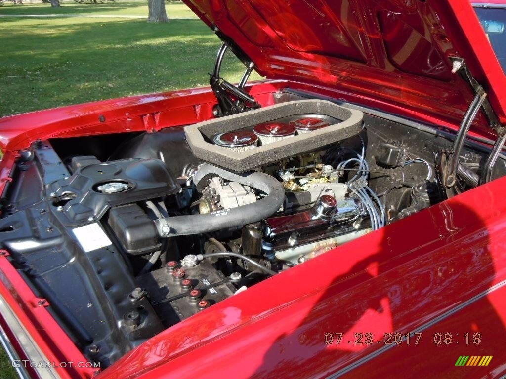 1966 Pontiac GTO Hardtop 389 cid OHV 16-Valve Tri-Power V8 Engine Photo #138746916