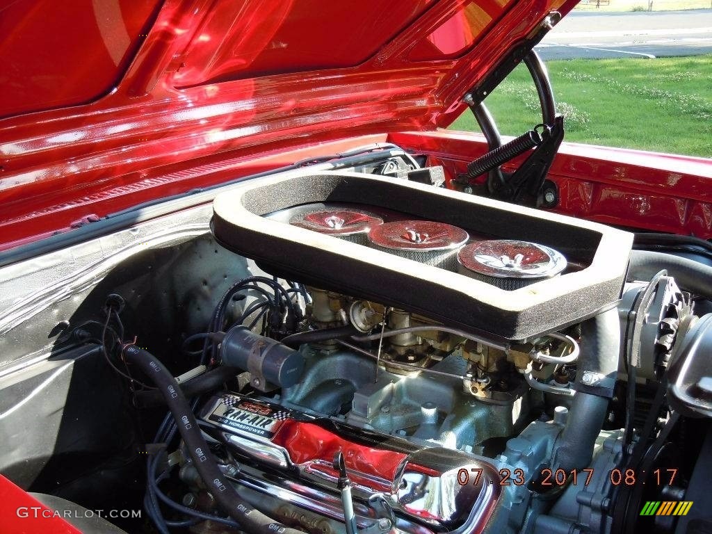 1966 Pontiac GTO Hardtop 389 cid OHV 16-Valve Tri-Power V8 Engine Photo #138746934