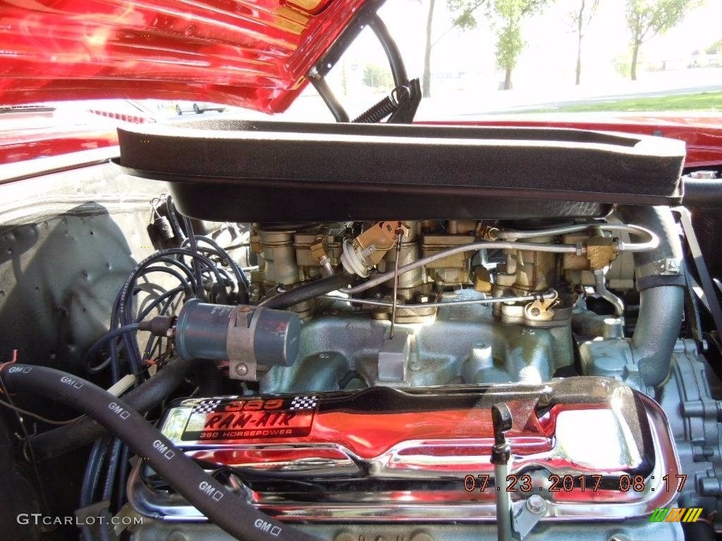 1966 Pontiac GTO Hardtop 389 cid OHV 16-Valve Tri-Power V8 Engine Photo #138746955