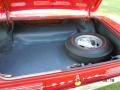 1966 Pontiac GTO Red Interior Trunk Photo
