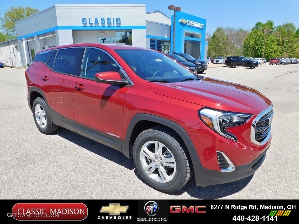 Red Quartz Tintcoat GMC Terrain