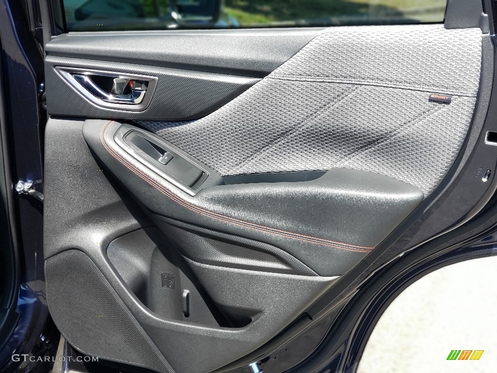 2020 Subaru Forester 2.5i Sport Gray Sport Door Panel Photo #138748785