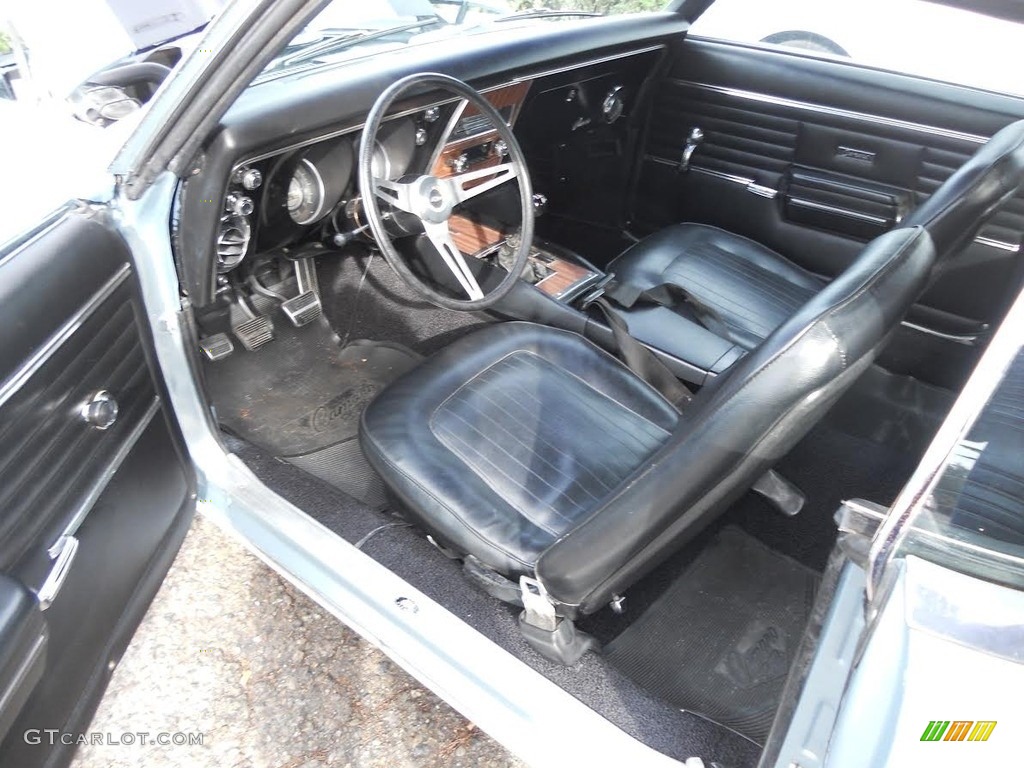 1968 Camaro RS/SS - Blade Silver Metallic / Black photo #4