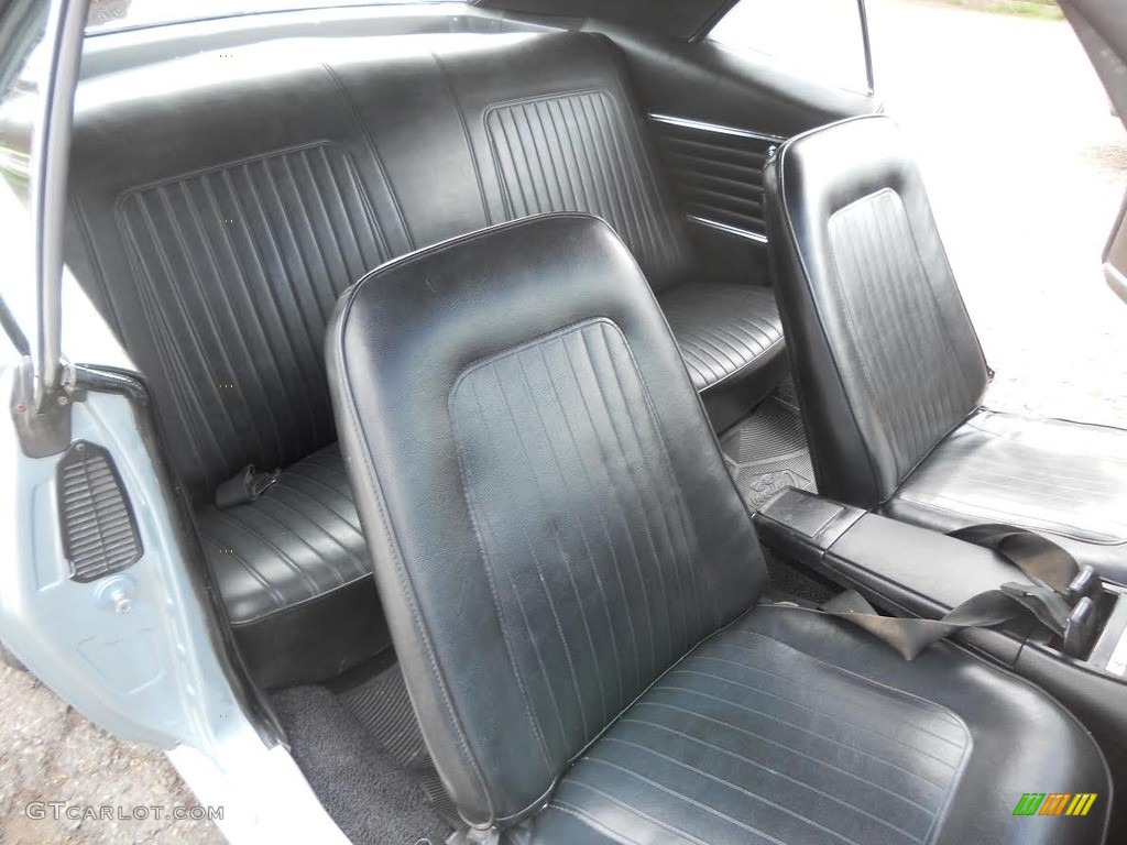 1968 Camaro RS/SS - Blade Silver Metallic / Black photo #7
