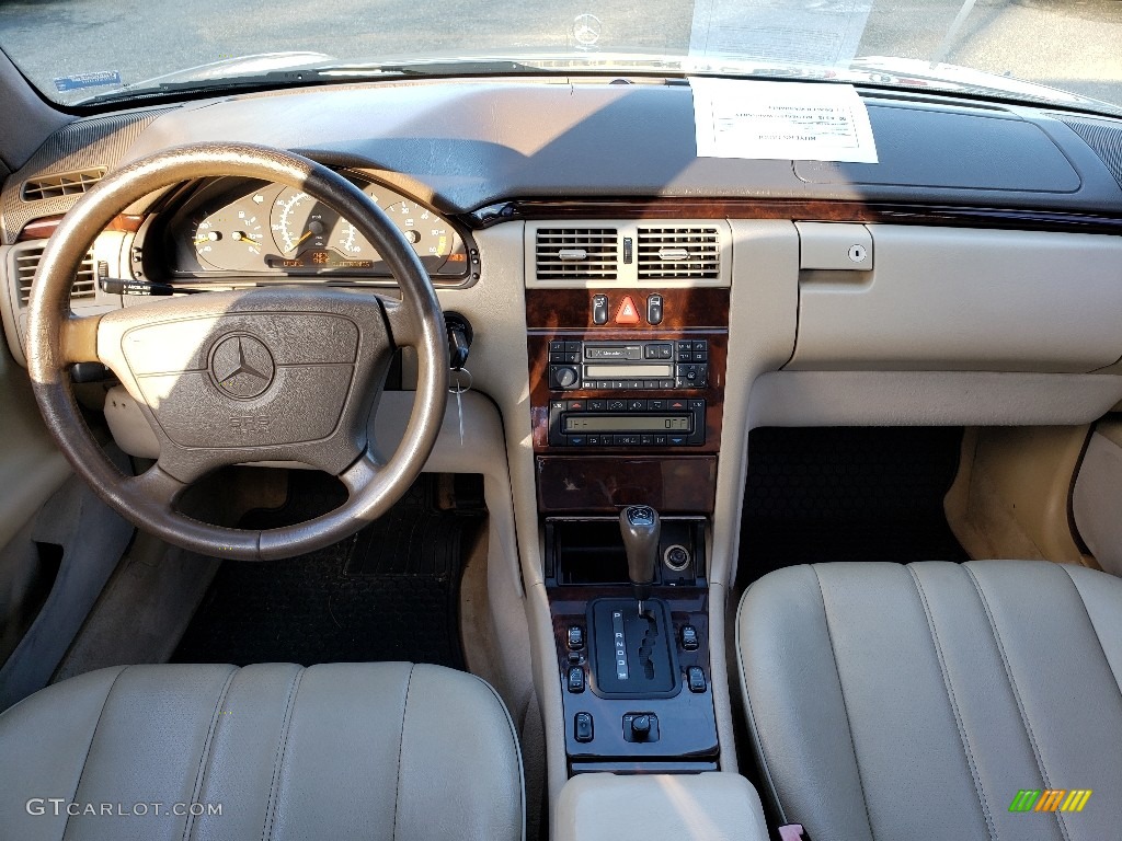 Beige Interior 1996 Mercedes-Benz E 300 Diesel Sedan Photo #138749814