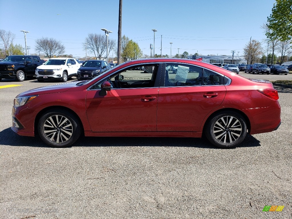 2019 Legacy 2.5i Premium - Crimson Red / Slate Black photo #16