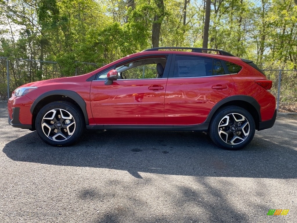 2020 Crosstrek 2.0 Limited - Pure Red / Black photo #3