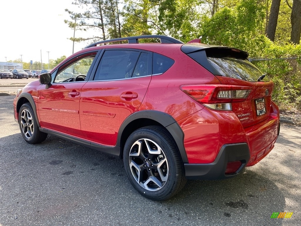 2020 Crosstrek 2.0 Limited - Pure Red / Black photo #4