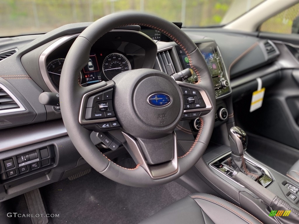 2020 Subaru Crosstrek 2.0 Limited Black Steering Wheel Photo #138751209
