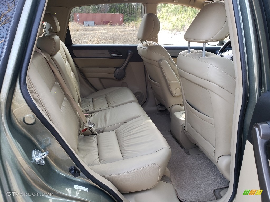 2009 CR-V EX-L 4WD - Green Tea Metallic / Ivory photo #11