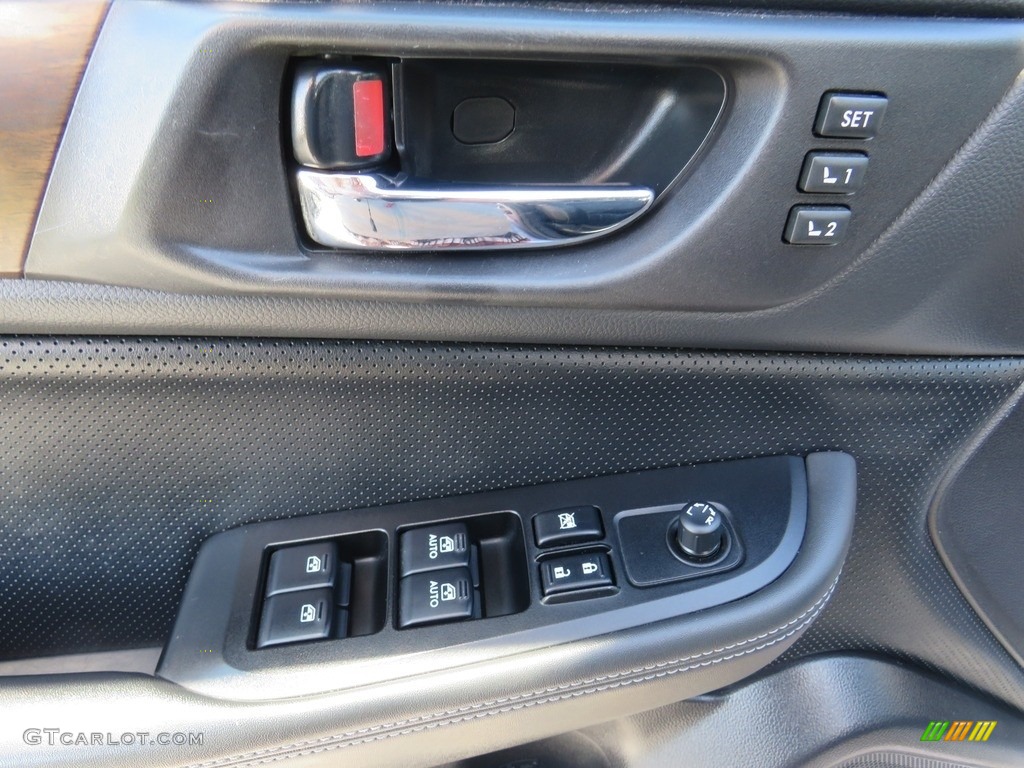 2015 Subaru Outback 2.5i Limited Slate Black Door Panel Photo #138751854