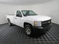 2010 Summit White Chevrolet Silverado 1500 Regular Cab 4x4  photo #1