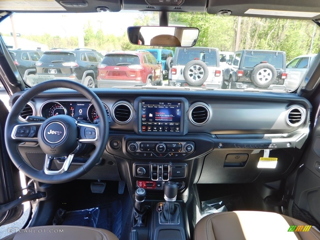 2020 Wrangler Unlimited Rubicon 4x4 - Granite Crystal Metallic / Dark Saddle/Black photo #13